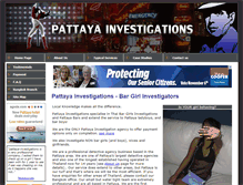 Tablet Screenshot of pattaya-investigations.com